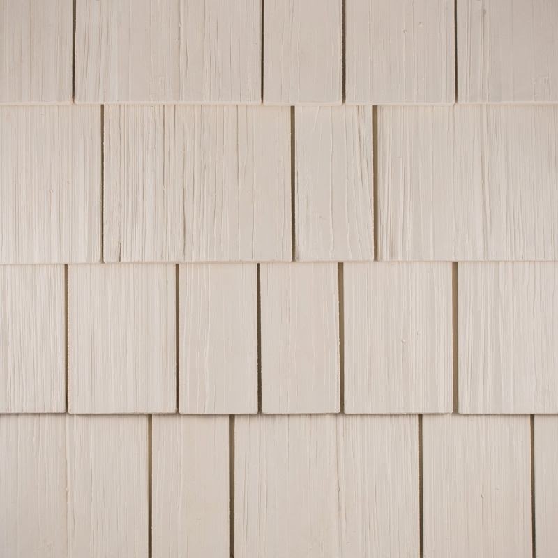 Brava Synthetic Cedar Shake White Roof Tile