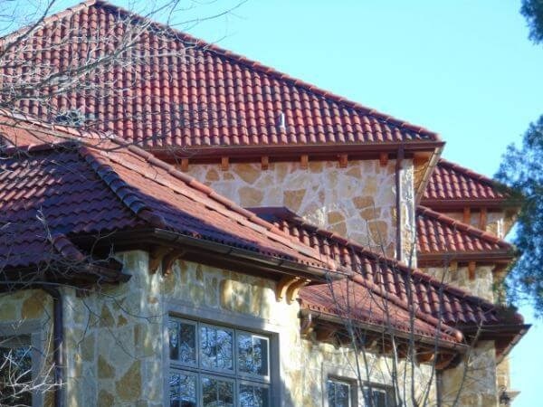 orange tile roofing