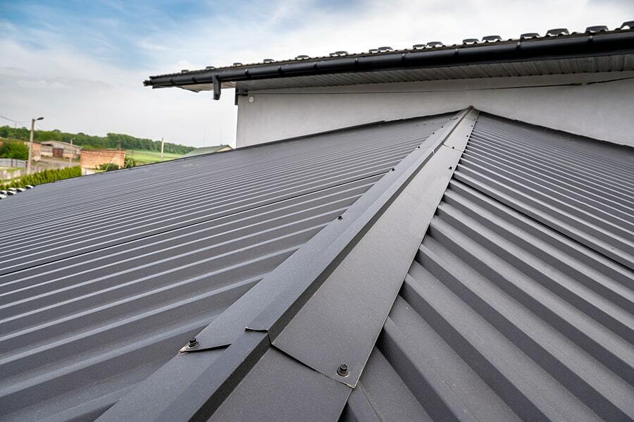 metal roof color