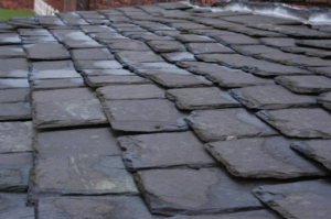 can you walk on a slate roof