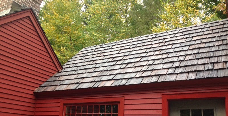 matching siding and roof colors